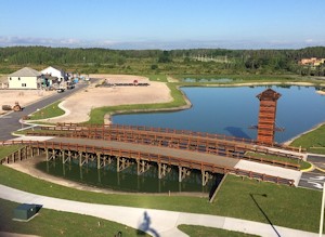 HS20 timber vehicular bridge