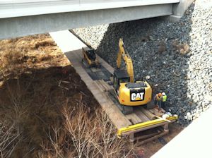 Panther Creek Greenway Construction by Bridge Builders